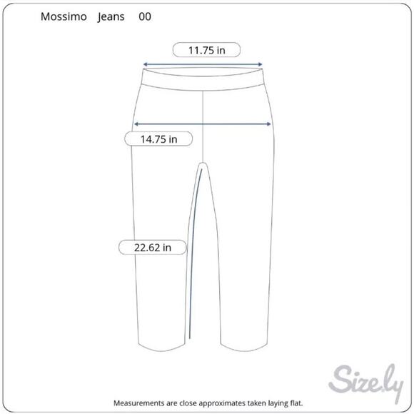 Mossimo Womens Mid Rise Jegging Skinny Jeans Size 00/24 Distressed Patched Capri - Picture 2 of 9